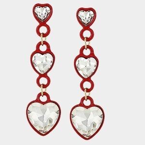 ♥️Long Heart Earrings♥️